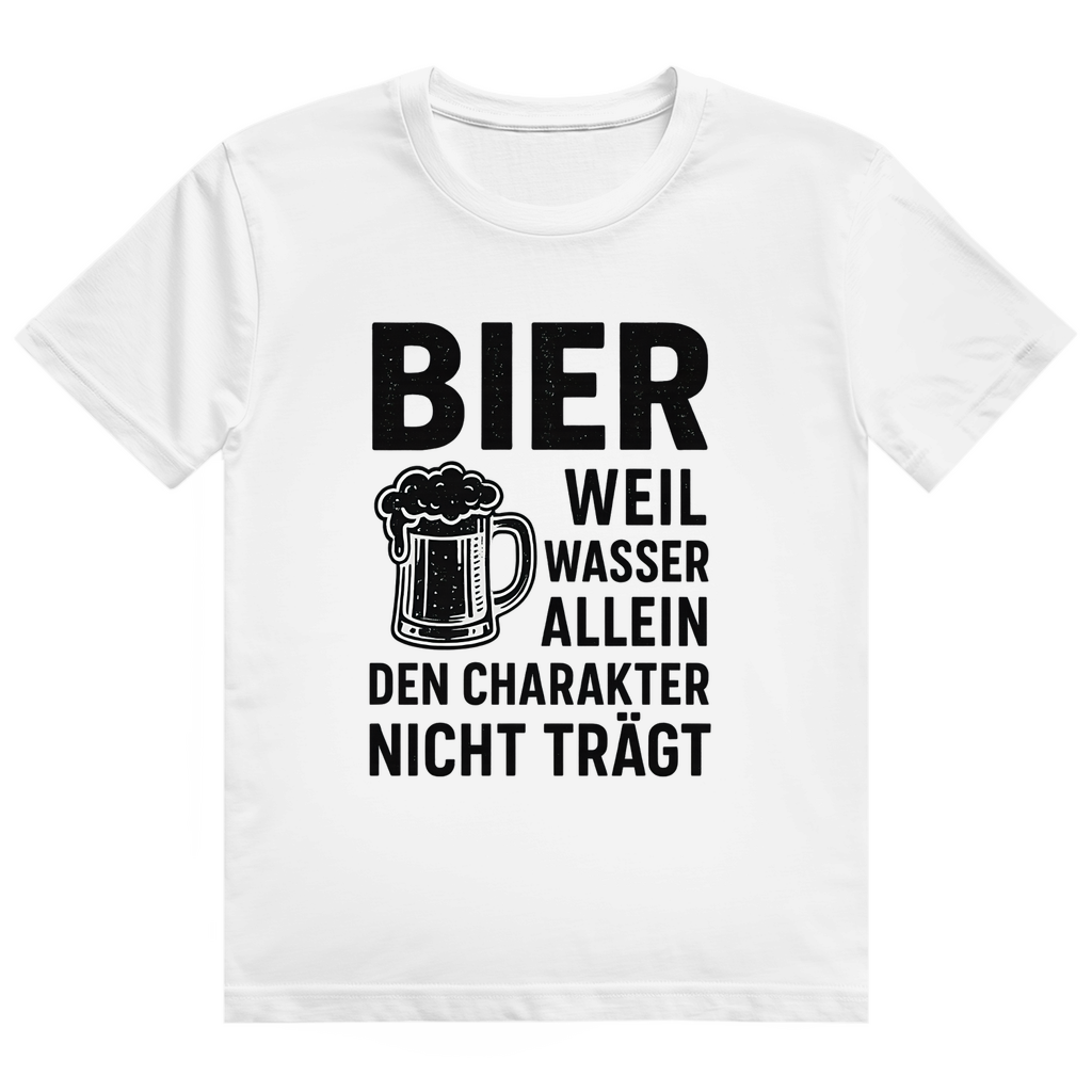BIER TRÄGT CHARAKTER - T-Shirt