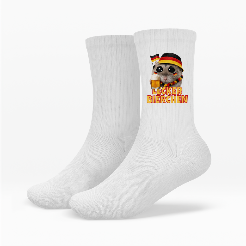 Lecker Bierchen Hamsti Crew Socks