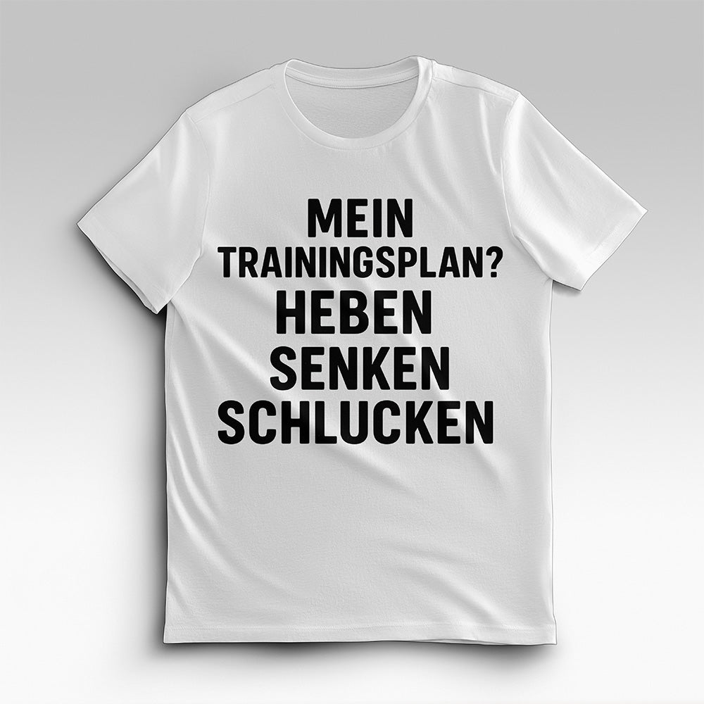 TRAININGSPLAN - T-Shirt