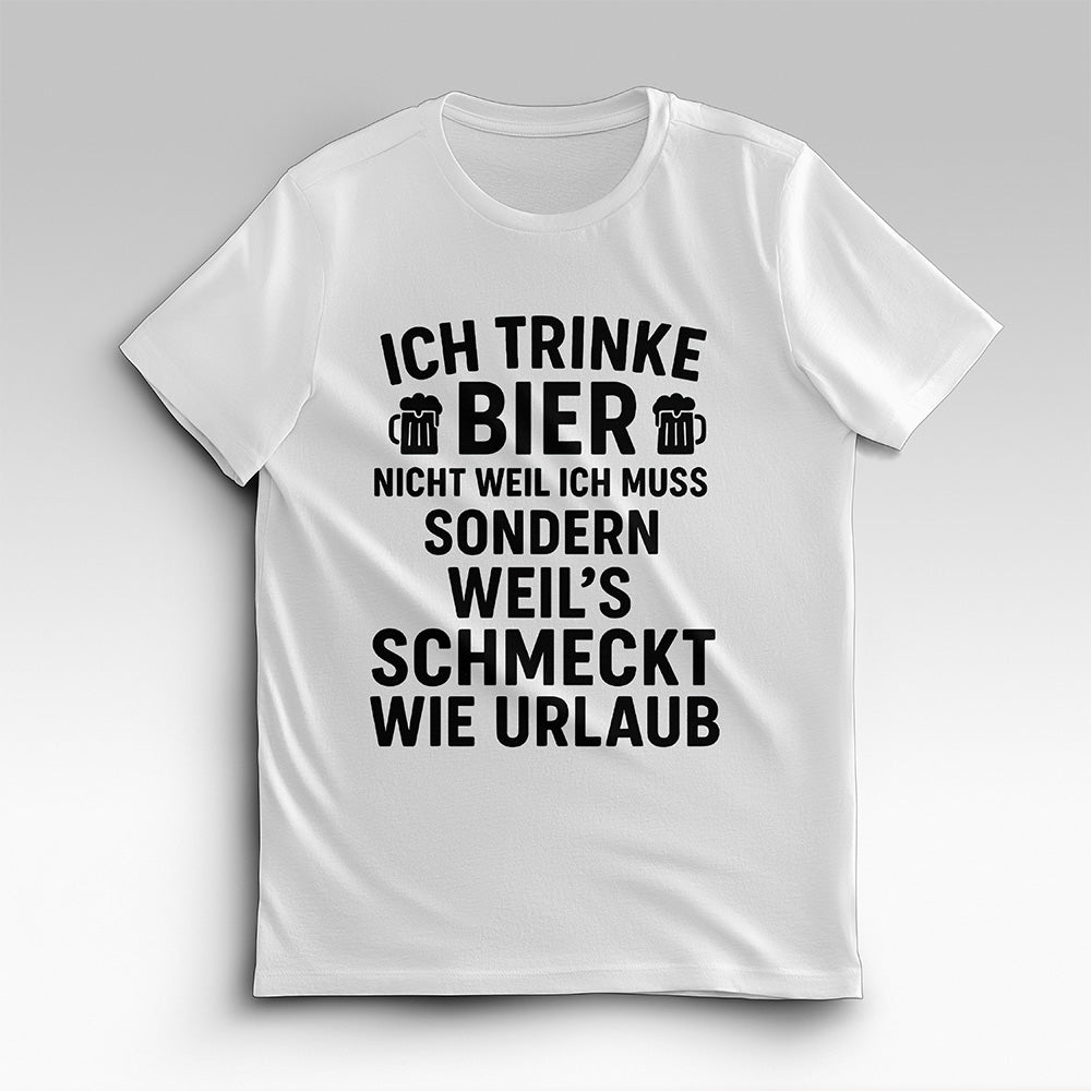 SCHMECKT WIE URLAUB - T-Shirt