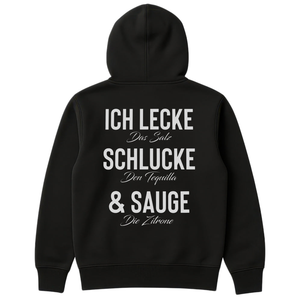 Tequila Hoodie Schwarz