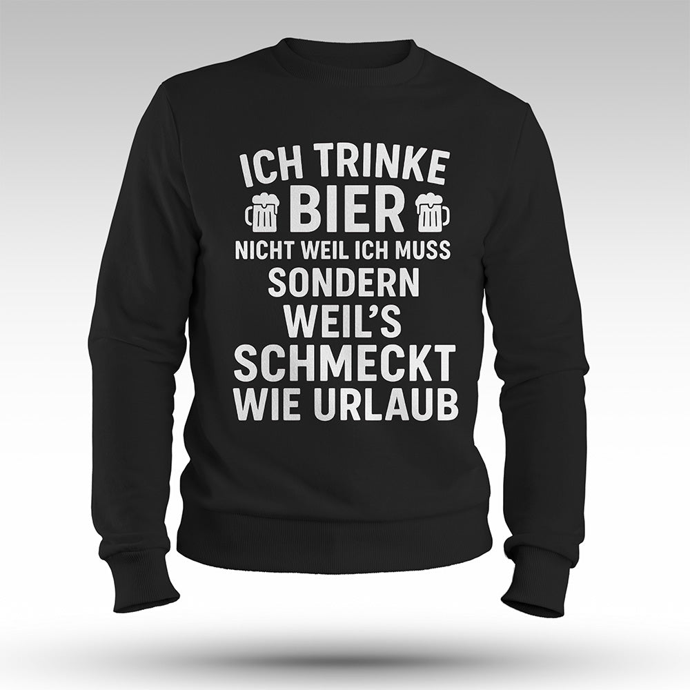 SCHMECKT WIE URLAUB - Premium Sweatshirt