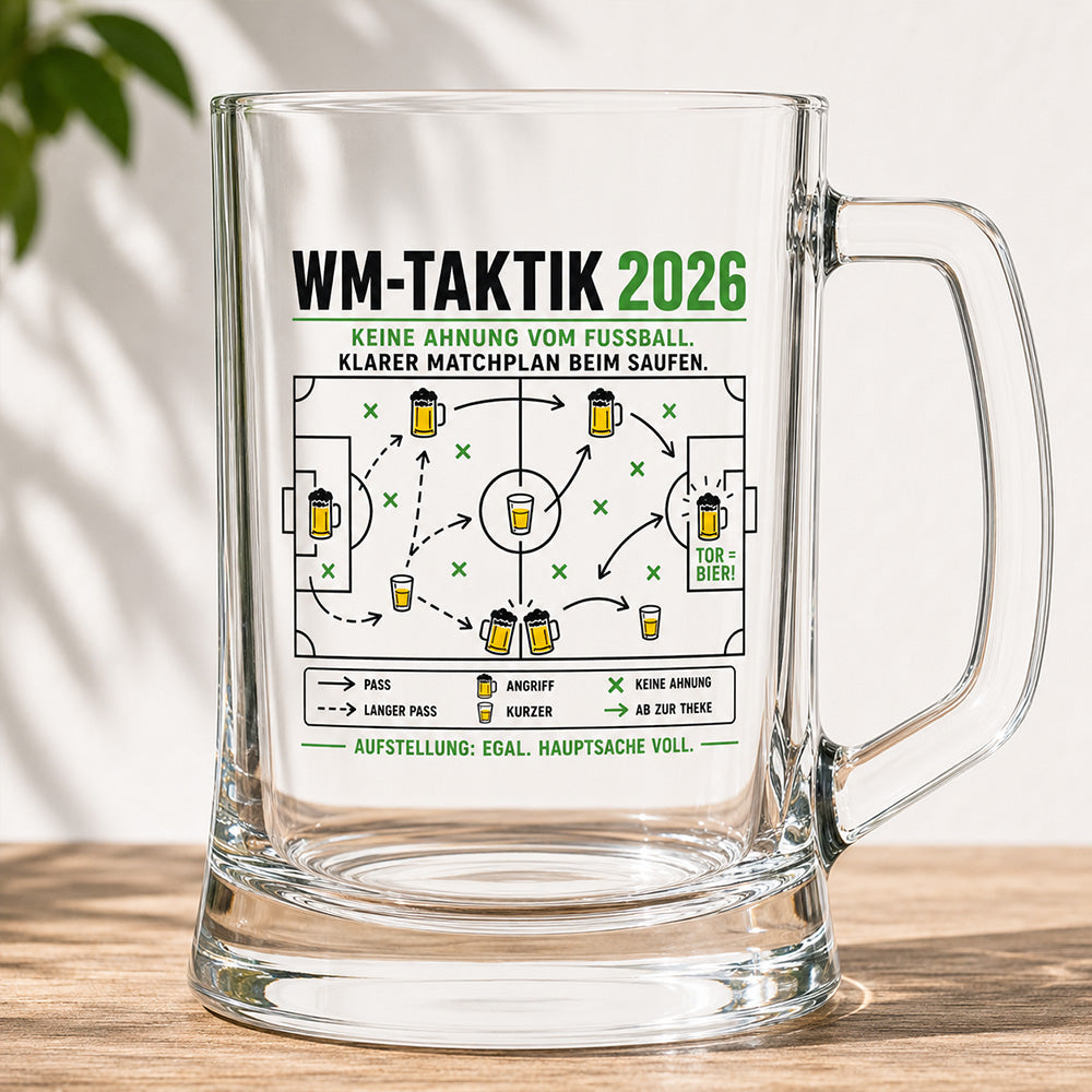 WM Taktik Bierkrug