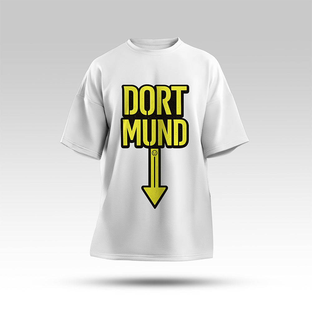 Dort Mund Oversize Shirt Weiß