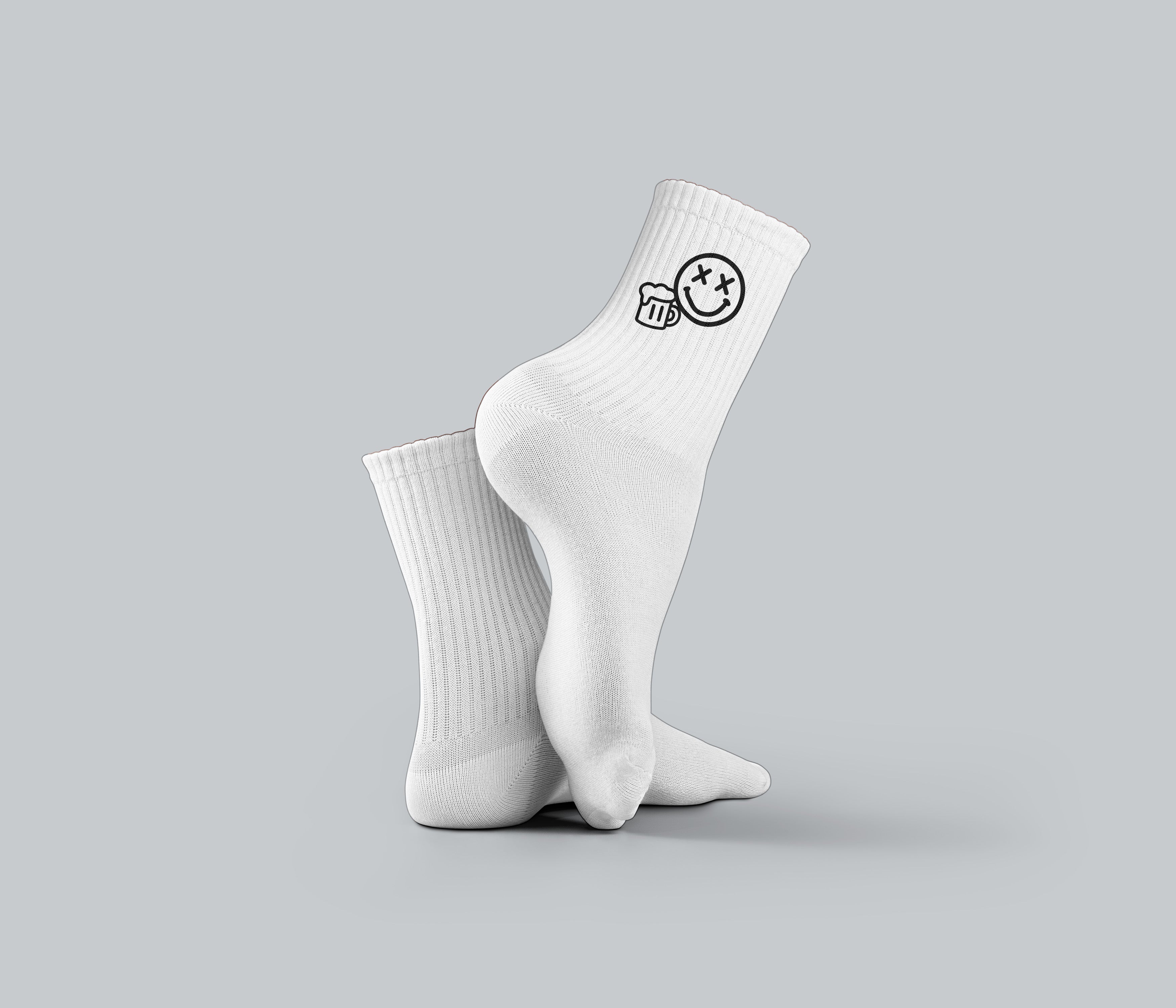 Drunkie Beer Crew Socks