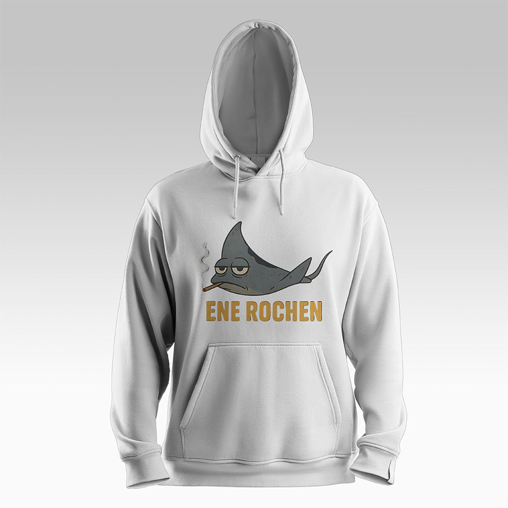 Ene rauchen Hoodie Weiß