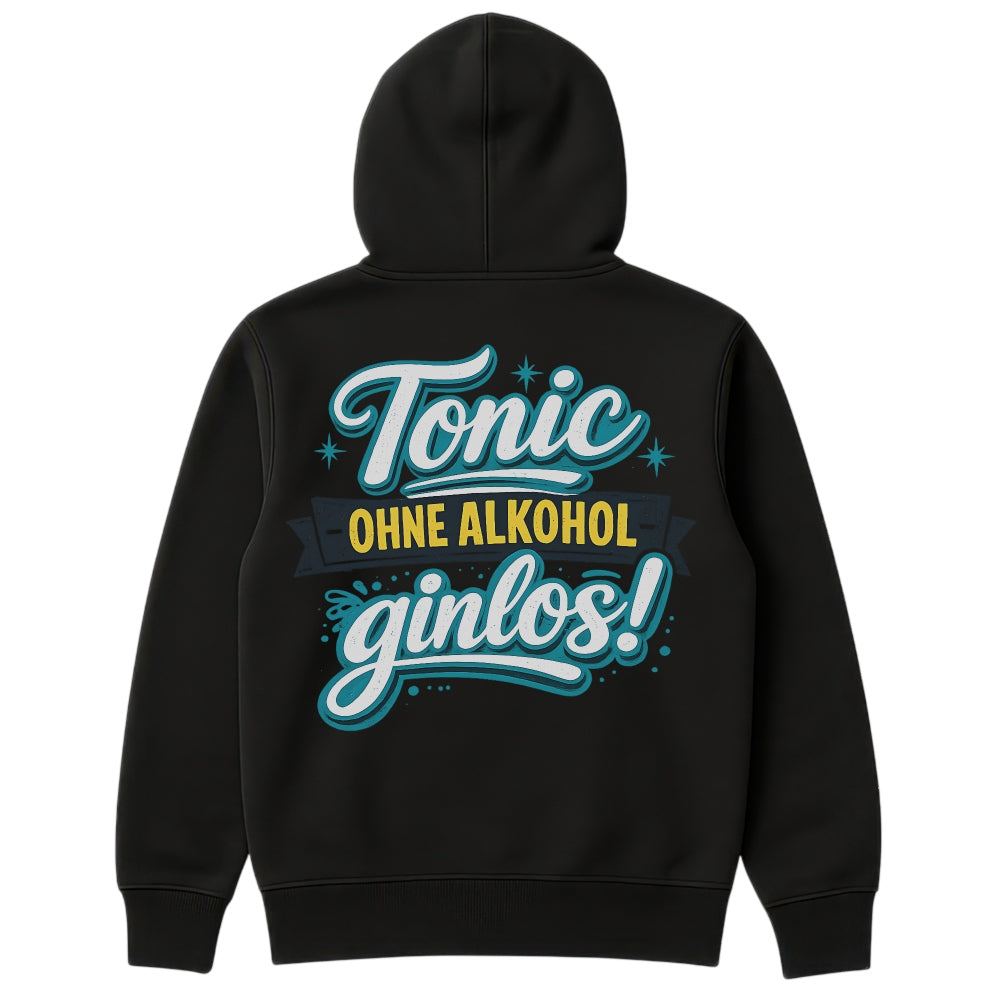Ginlos Hoodie Schwarz