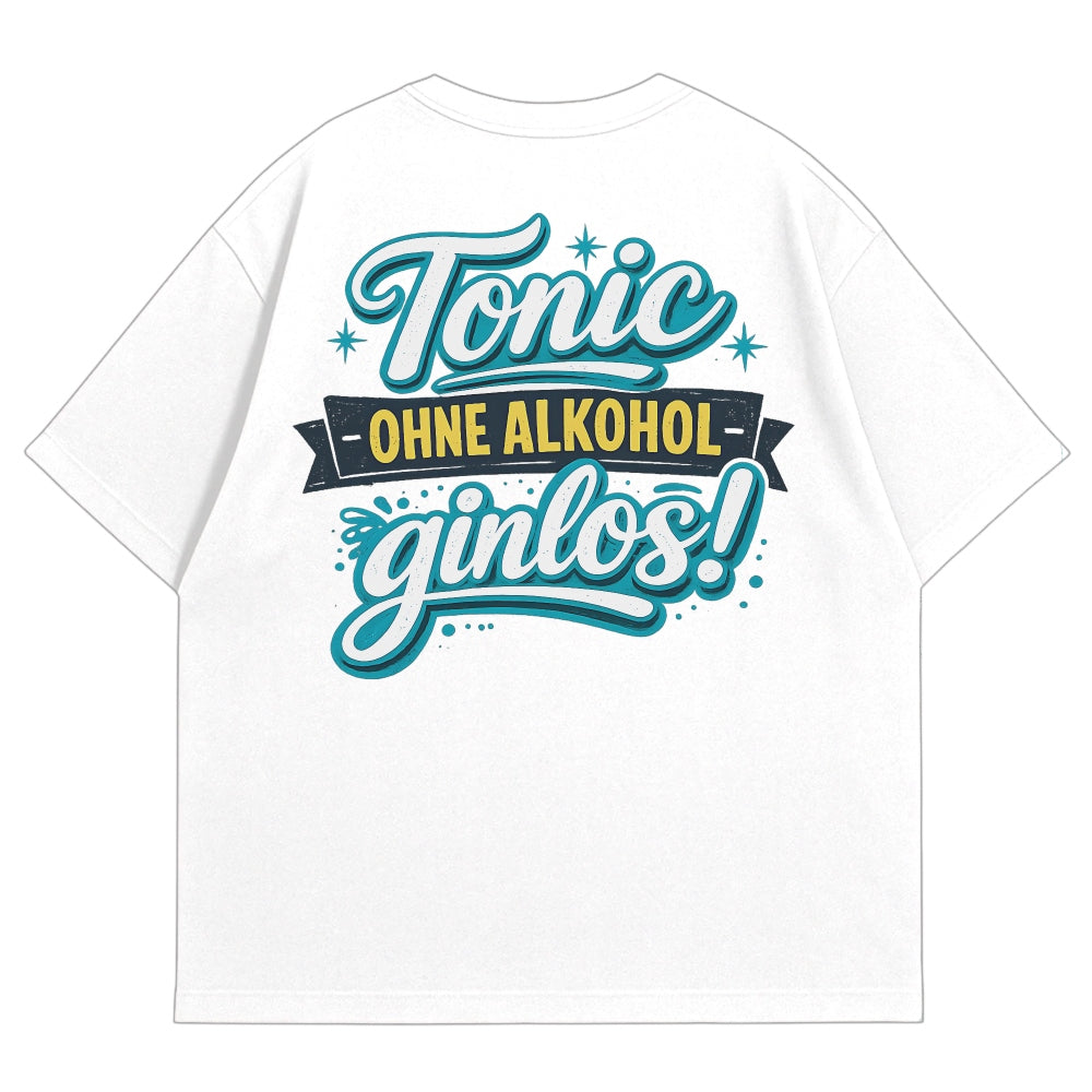 Ginlos Oversize Shirt Weiß