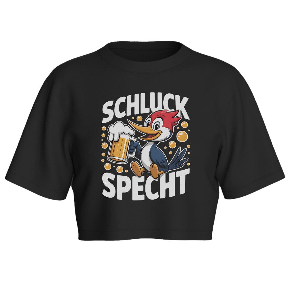 SCHLUCKSPECHT - Oversize Crop-Top