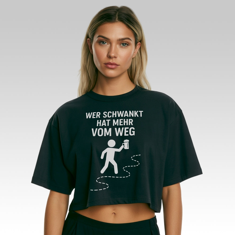 DER RÜCKWEG - Oversize Crop-Top