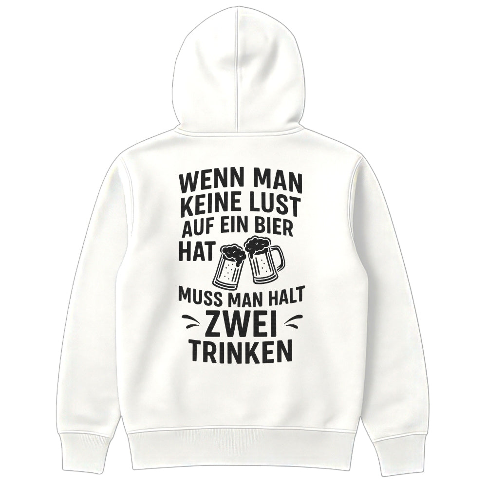 TRINK ZWEI - Oversize Zipper Hoodie