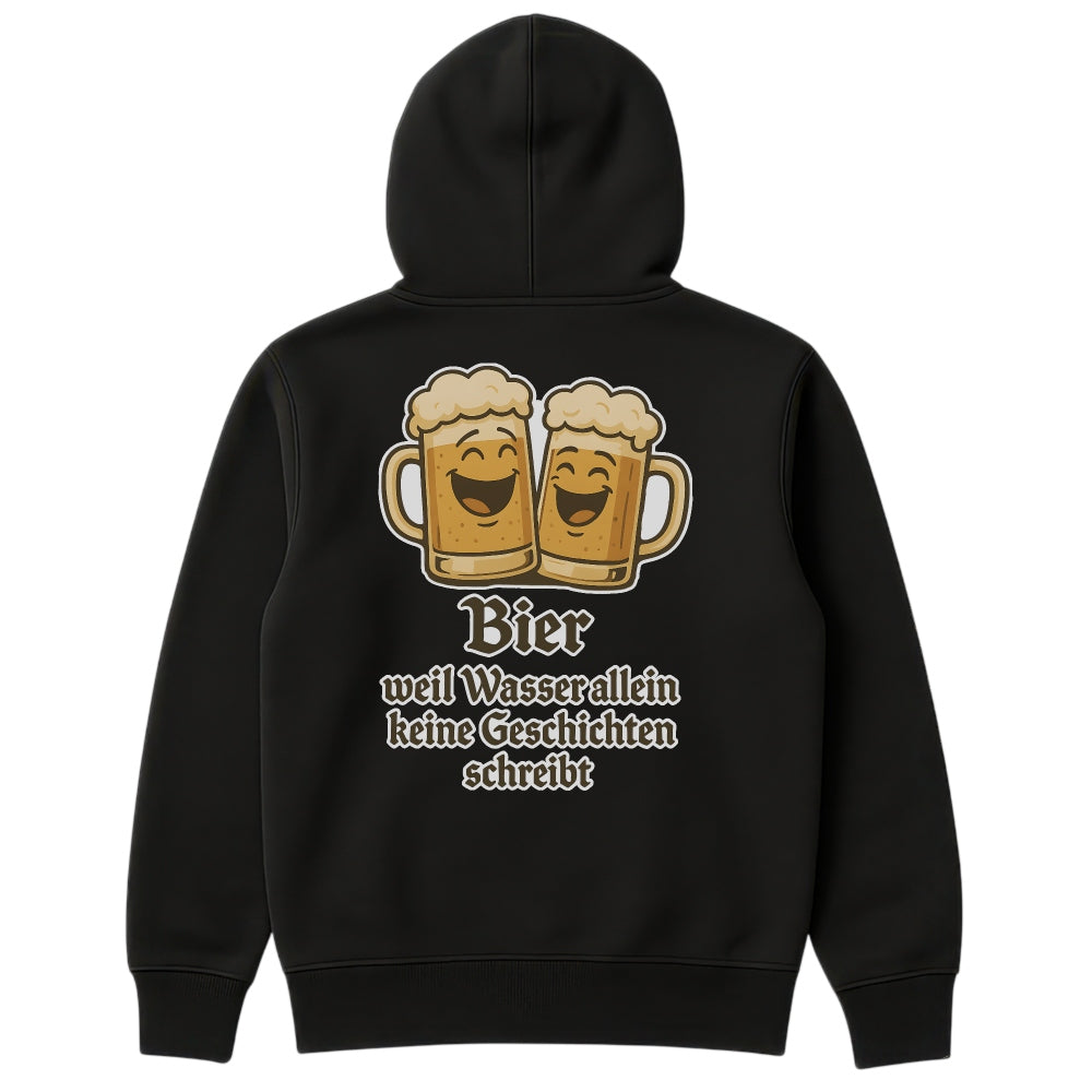 GESCHICHTE - Oversize Zipper Hoodie