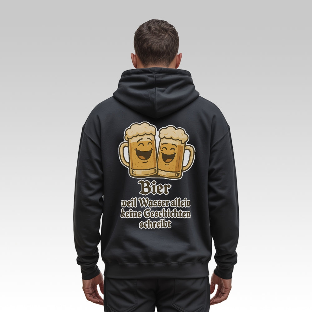 BIER MACHT SCHÖN - Oversize Zipper Hoodie