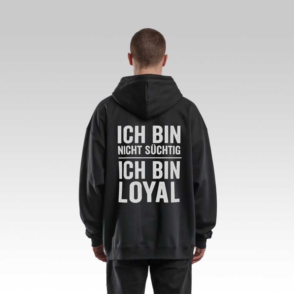 LOYALITÄT - Oversize Zipper Hoodie