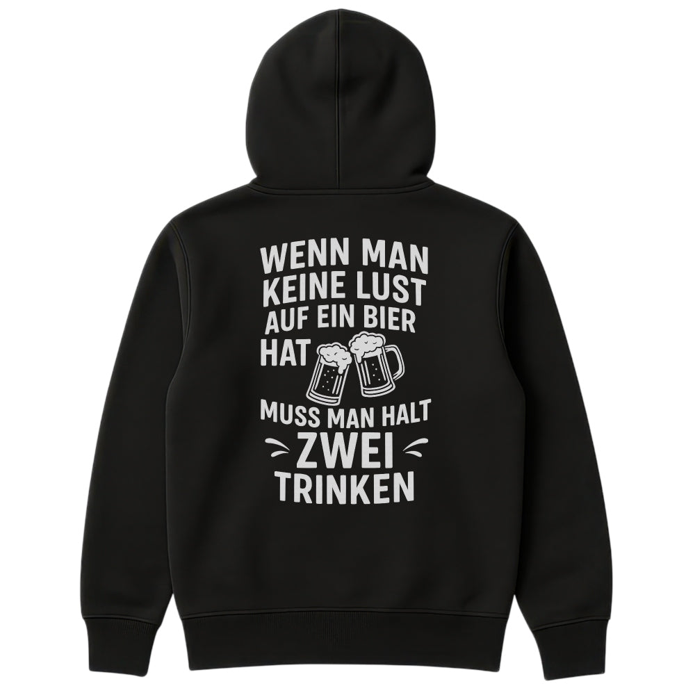 TRINK ZWEI - Oversize Zipper Hoodie