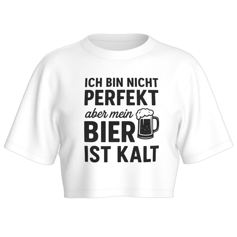 KALTES BIER - Oversize Crop-Top