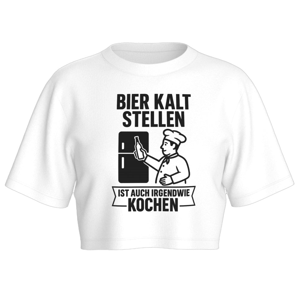 IRGENDWIE KOCHEN - Oversize Crop-Top