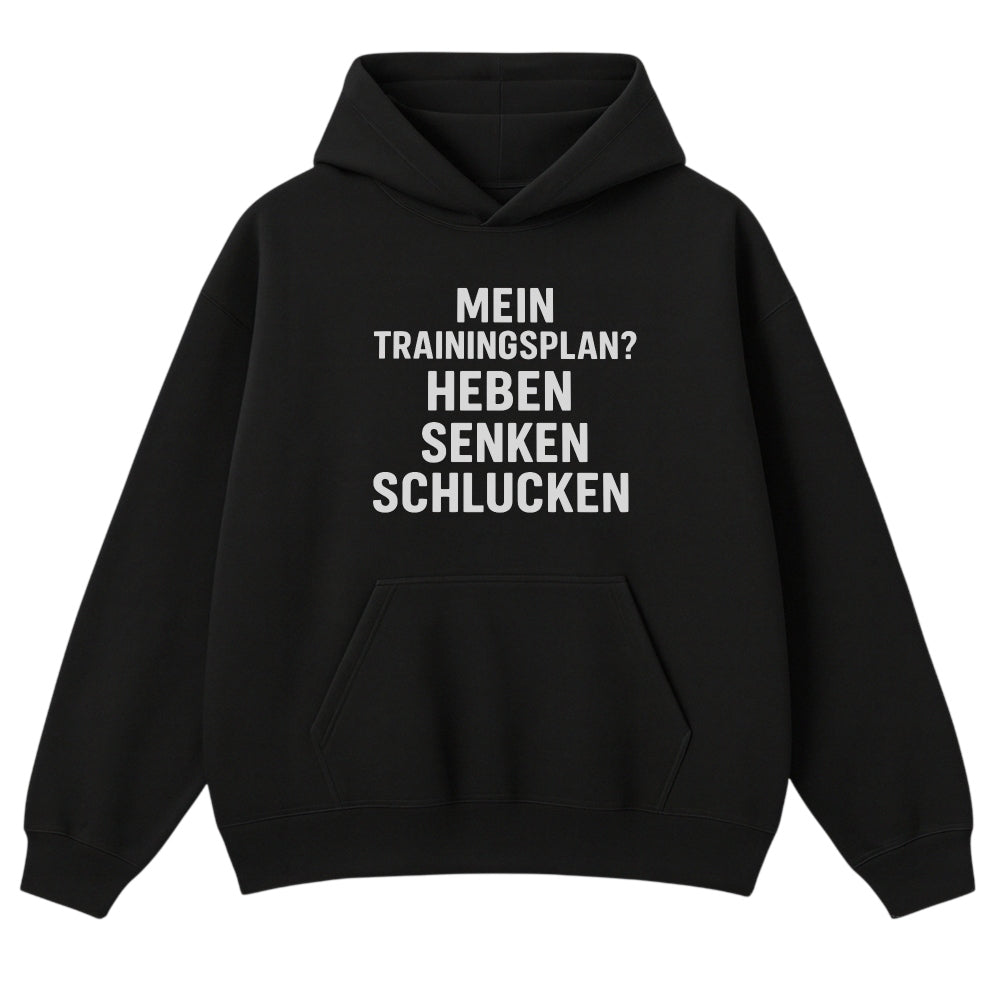 TRAININGSPLAN - Oversize Hoodie