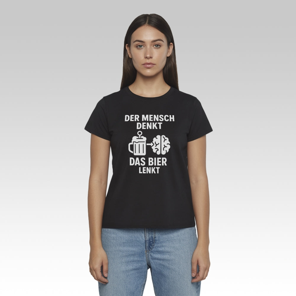 BIER LENKT - T-Shirt