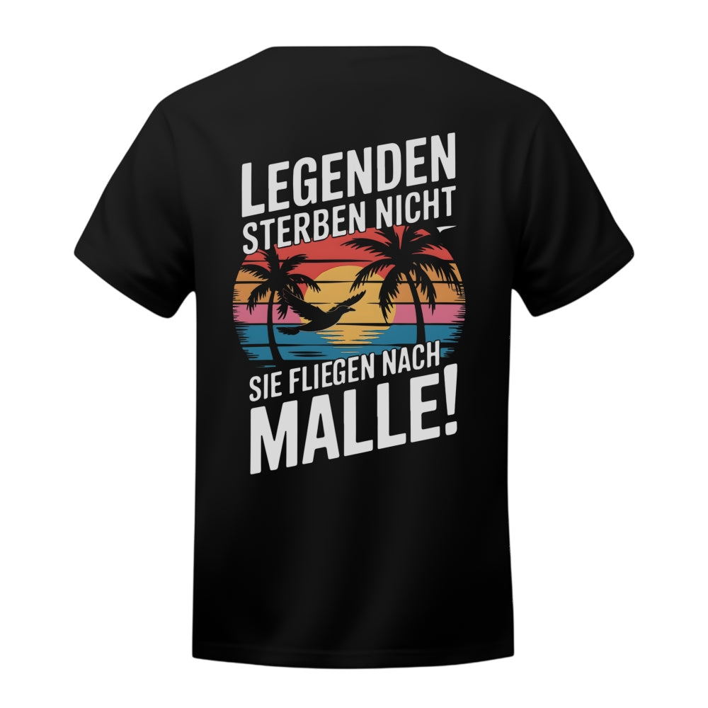 Malle Legenden - T-Shirt Backprint