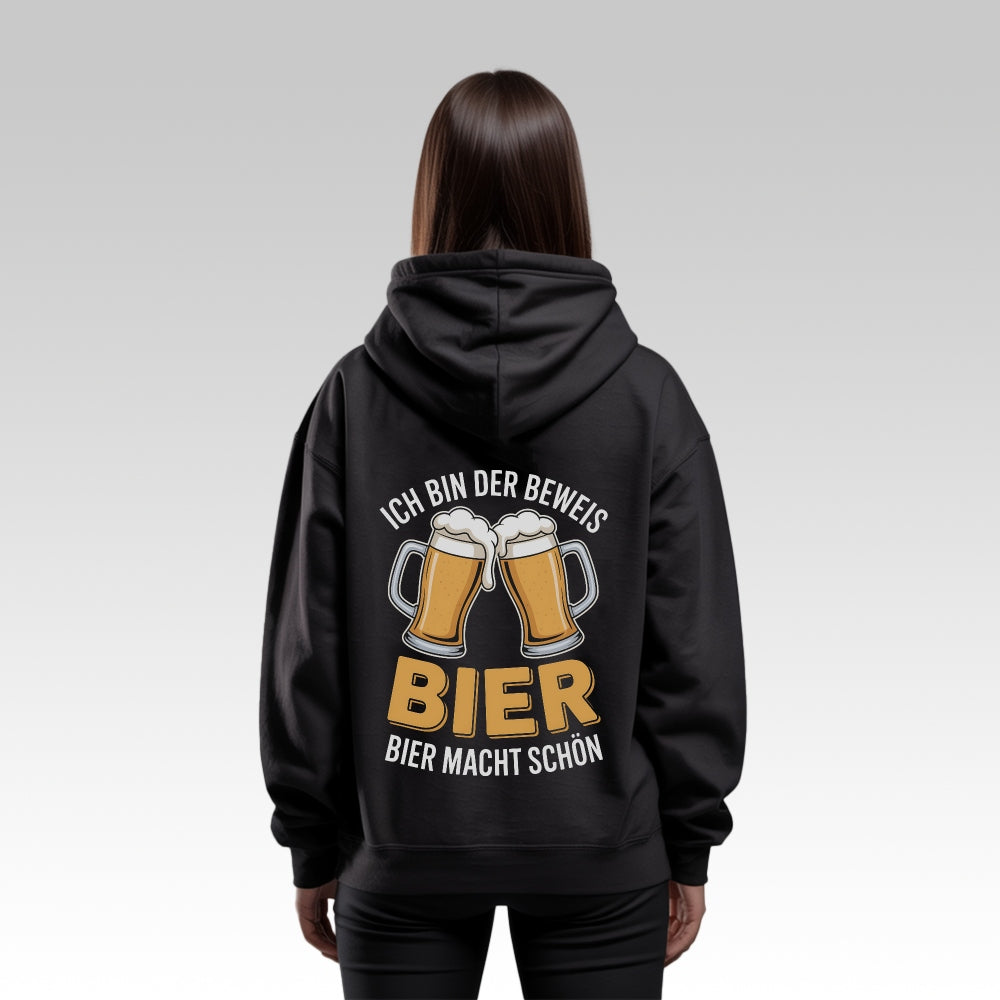 BIER MACHT SCHÖN - Oversize Zipper Hoodie