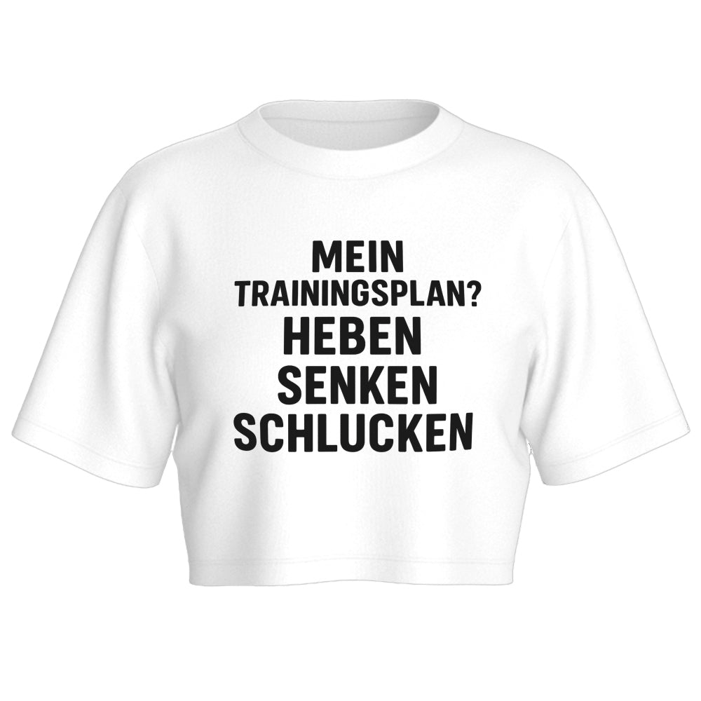 TRAININGSPLAN - Oversize Crop-Top