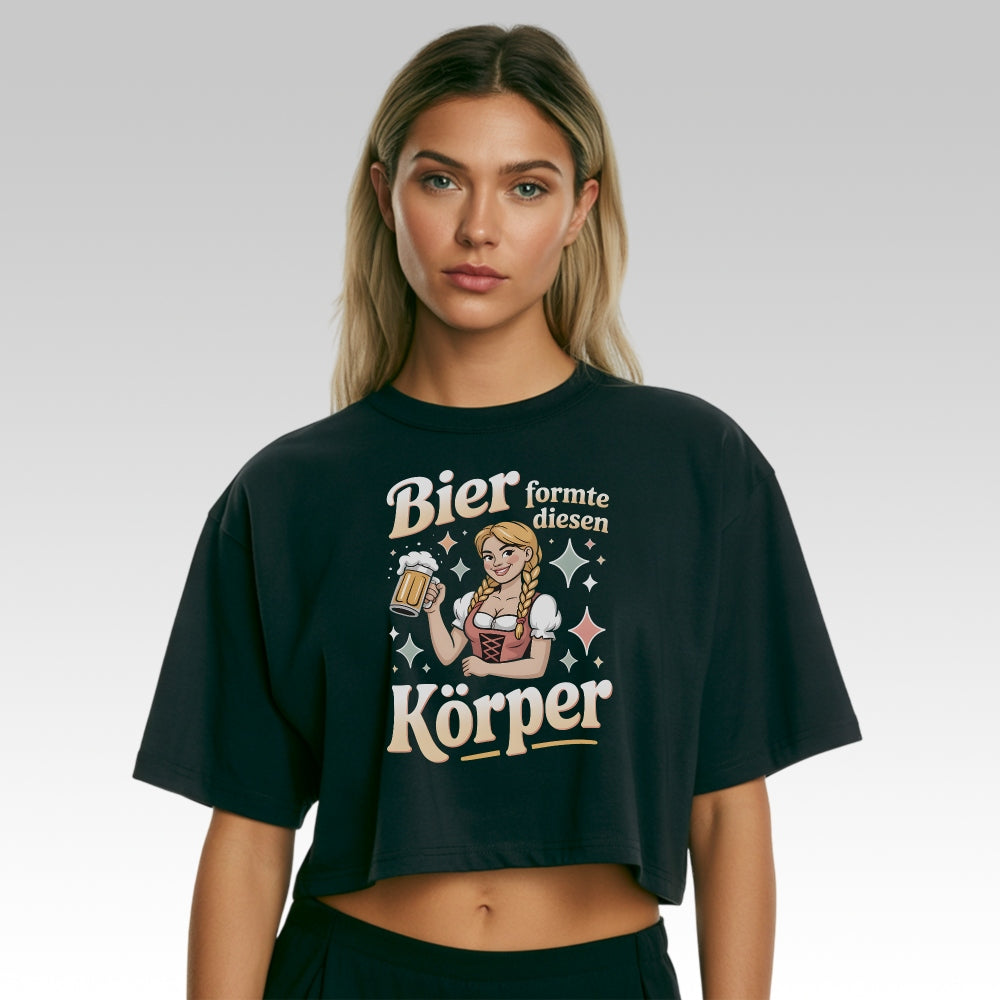 TRAUMKÖRPER LADY EDITION - Oversize Crop-Top