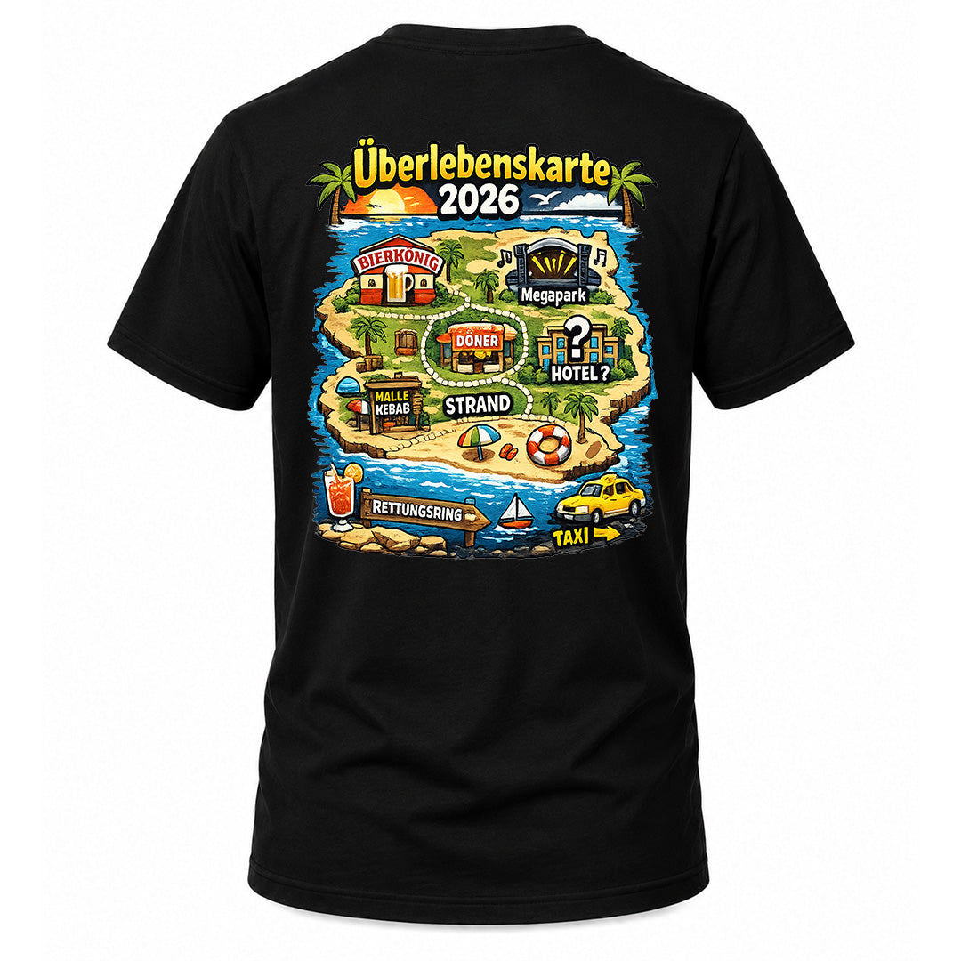 Malle Map T-Shirt (Backprint)