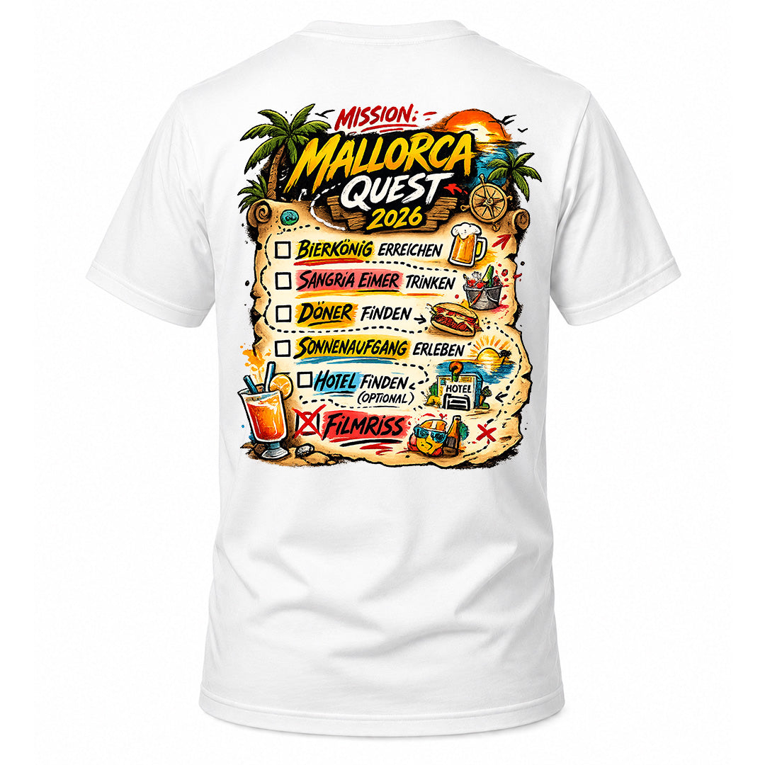 Malle Quest T-Shirt (Backprint)