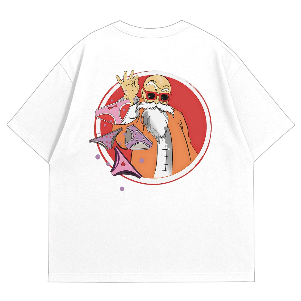 Meister der Hoesschen Oversize Shirt Weiss