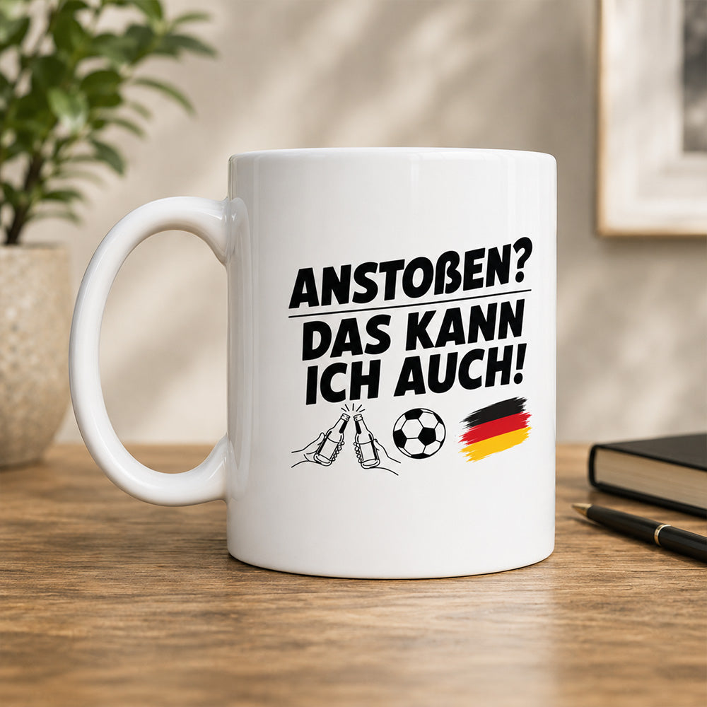 Anstoßen Tasse