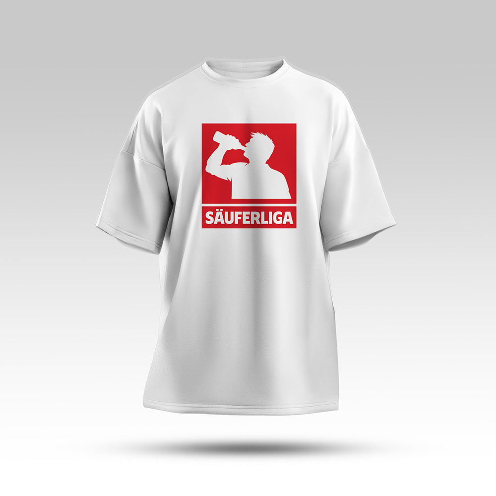 Saeuferliga Oversize Shirt Weiß