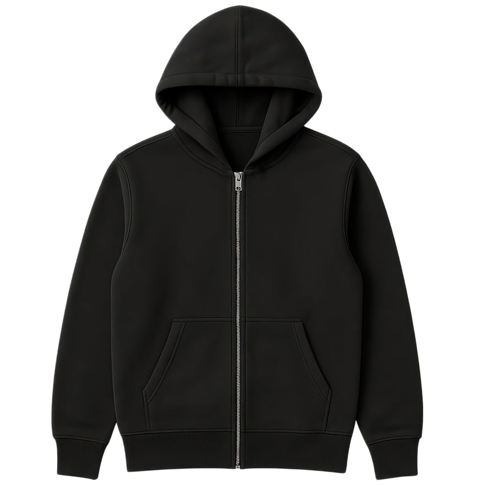 VOLLES GLAS - Oversize Zipper Hoodie