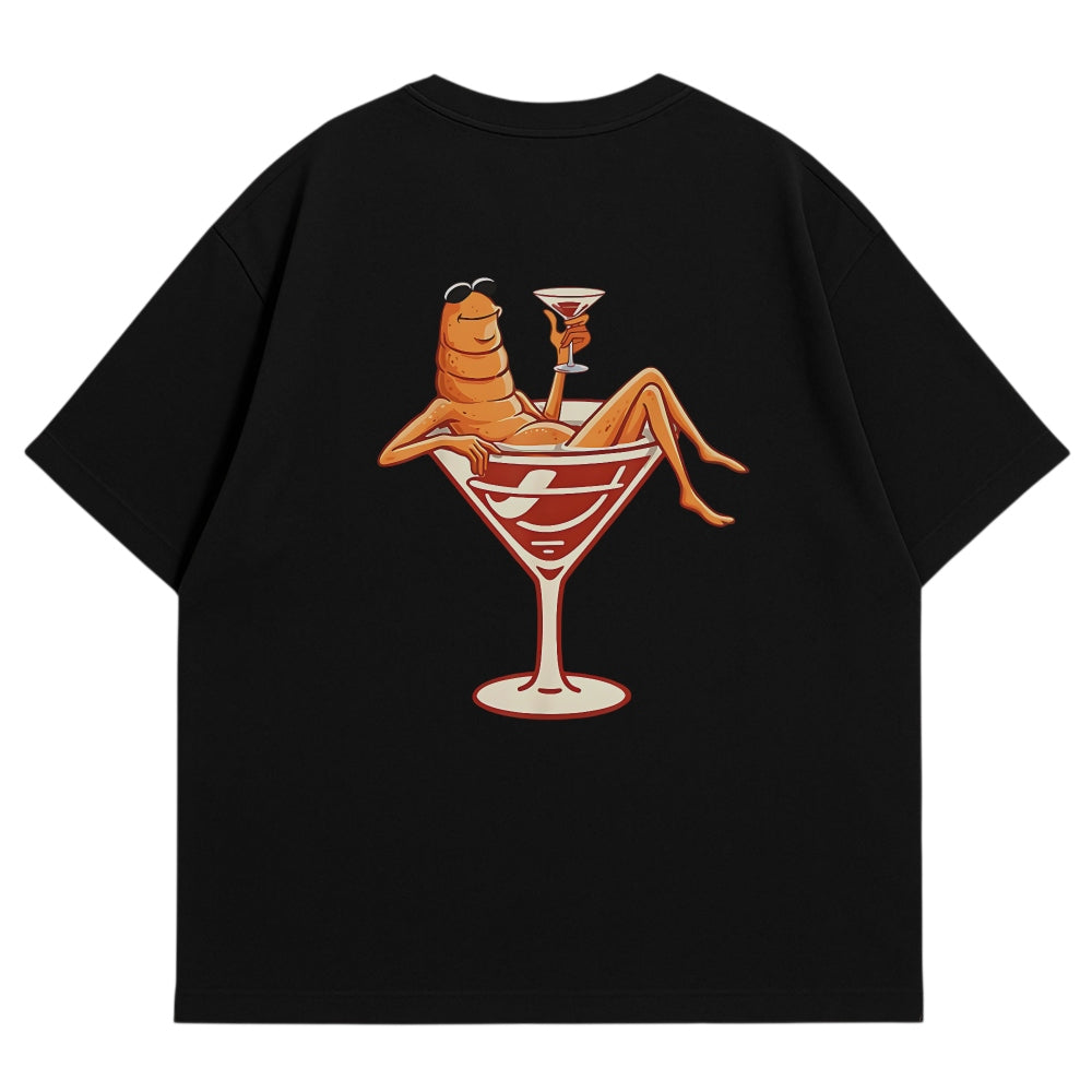 Shrimp Oversize Shirt Schwarz