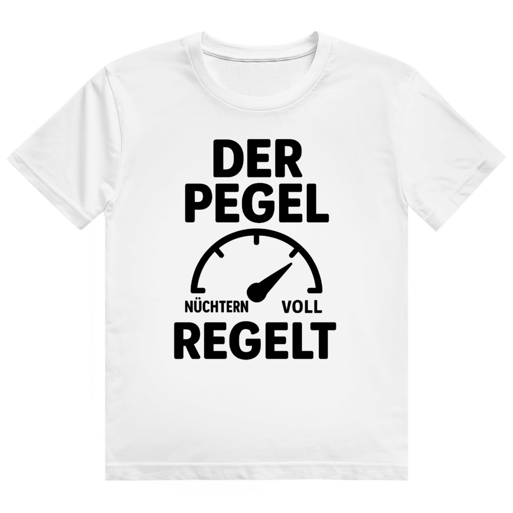 DER PEGEL REGELT - T-Shirt