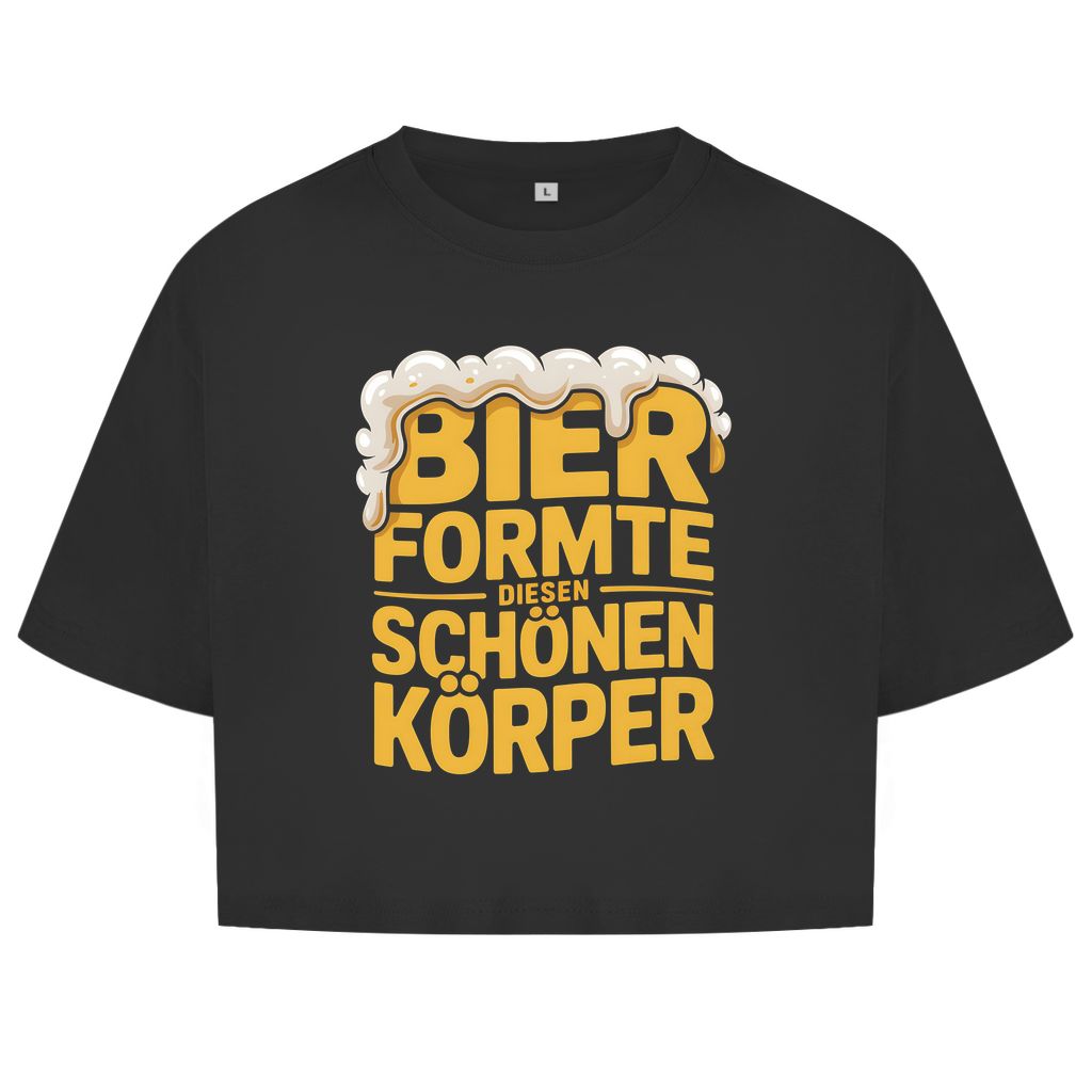 KÖRPER - Oversize Crop Top