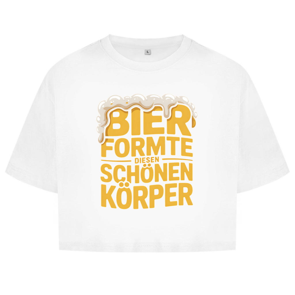 KÖRPER - Oversize Crop Top