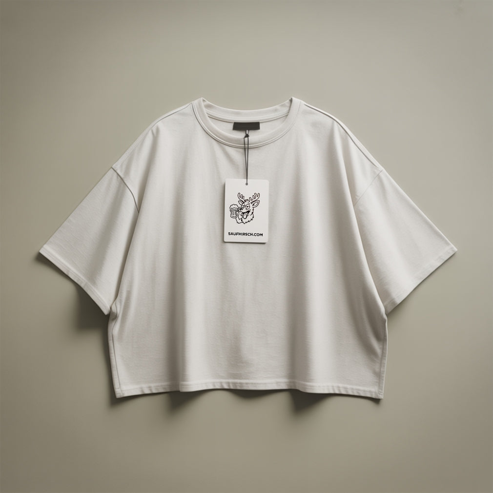 GESCHICHTE - Oversize Crop-Top