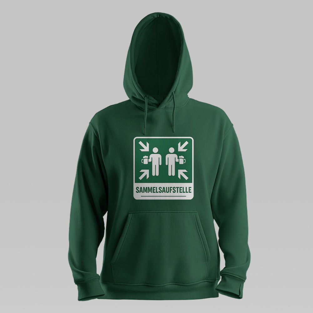 SAMMELSAUFSTELLE - Hoodie