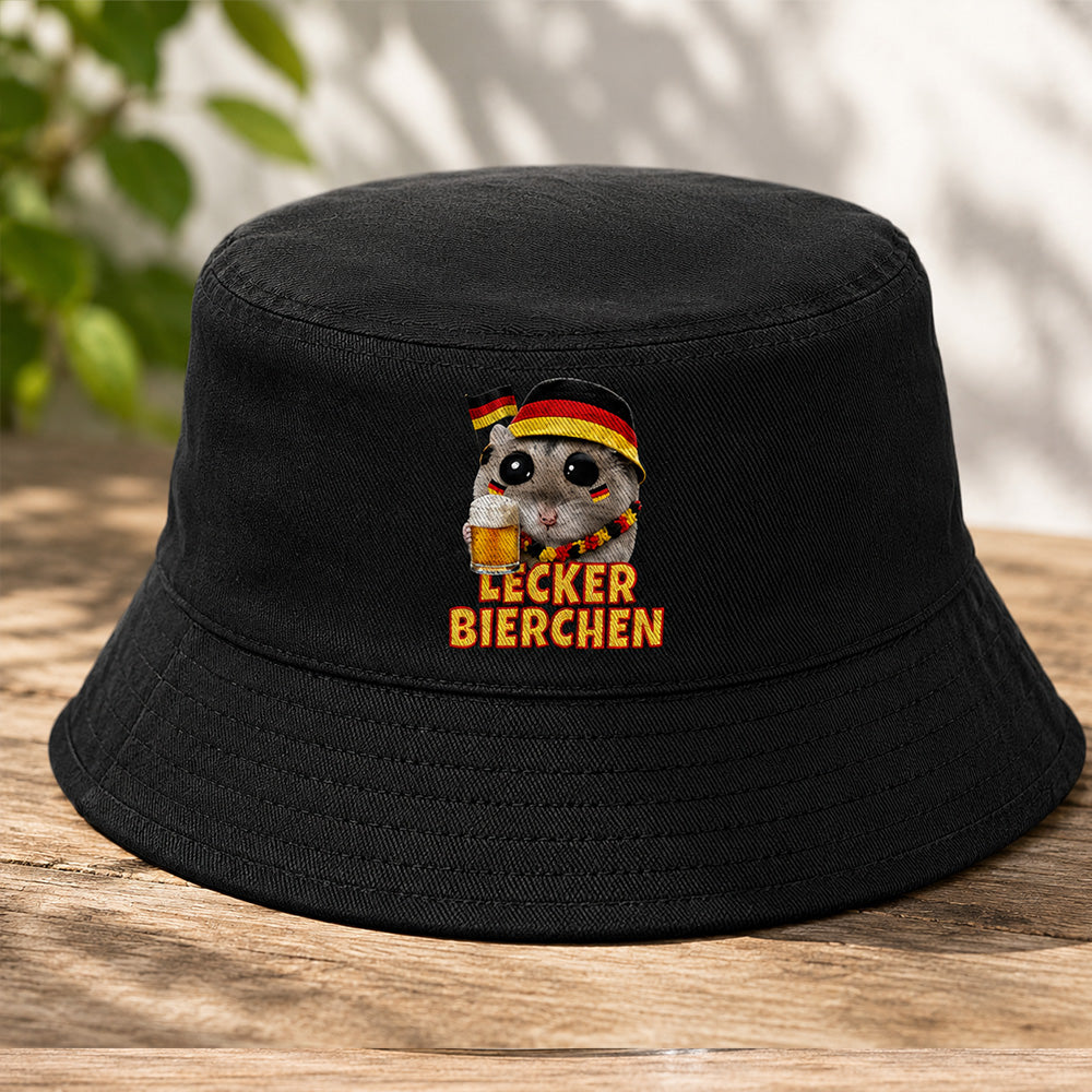 Lecker Bierchen Hamsti Bucket Hat