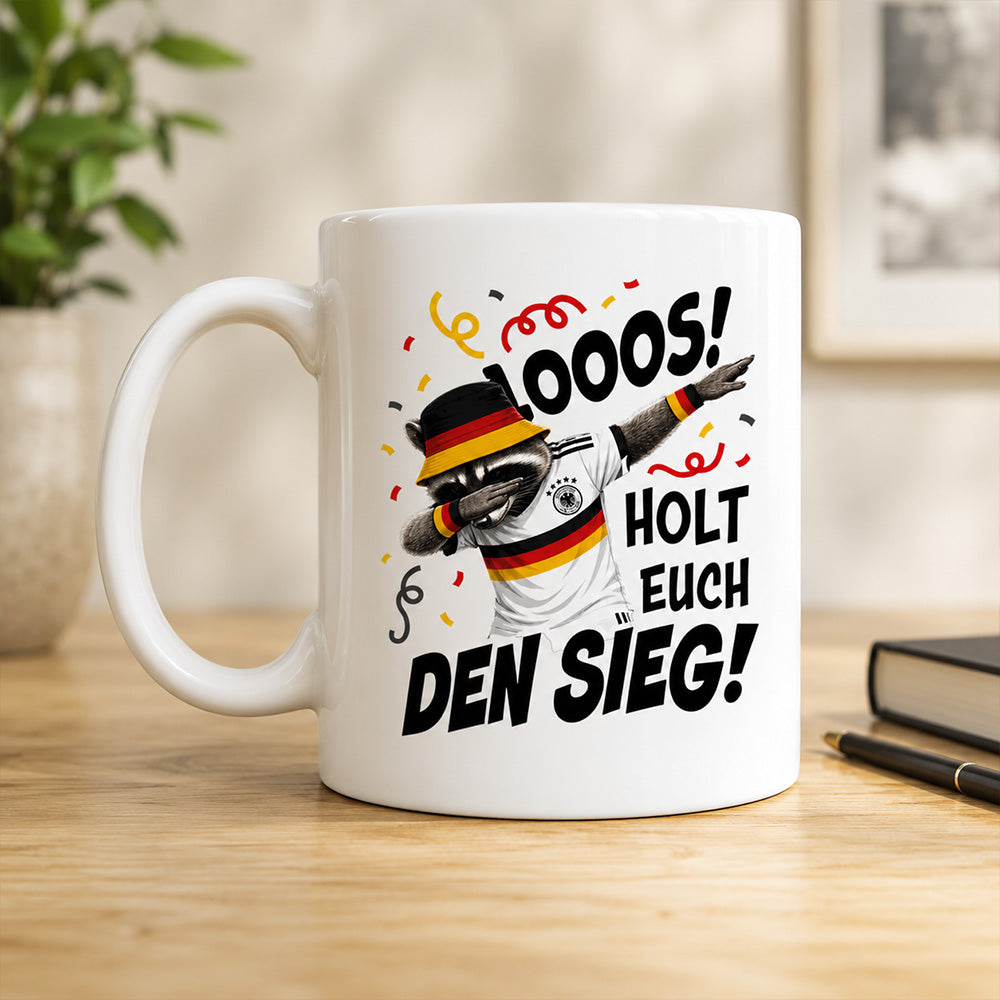 Racoon Fan Tasse