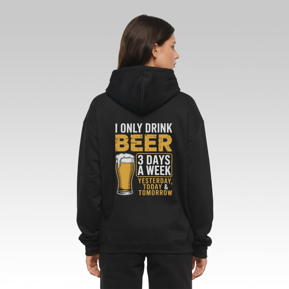 3 DAYS - Oversize Zipper Hoodie