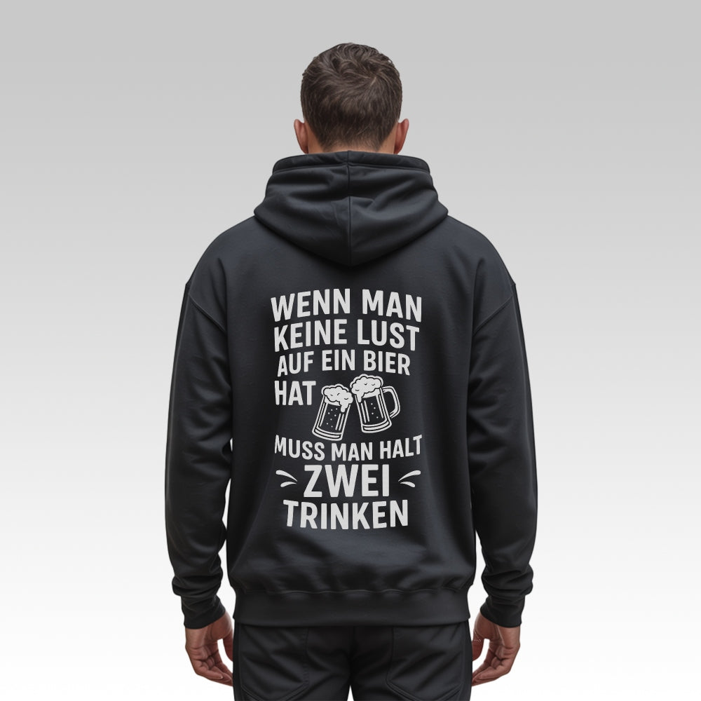 TRINK ZWEI - Oversize Zipper Hoodie