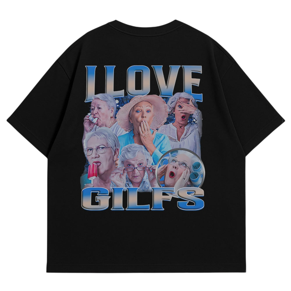 Gilf Oversize Shirt Schwarz