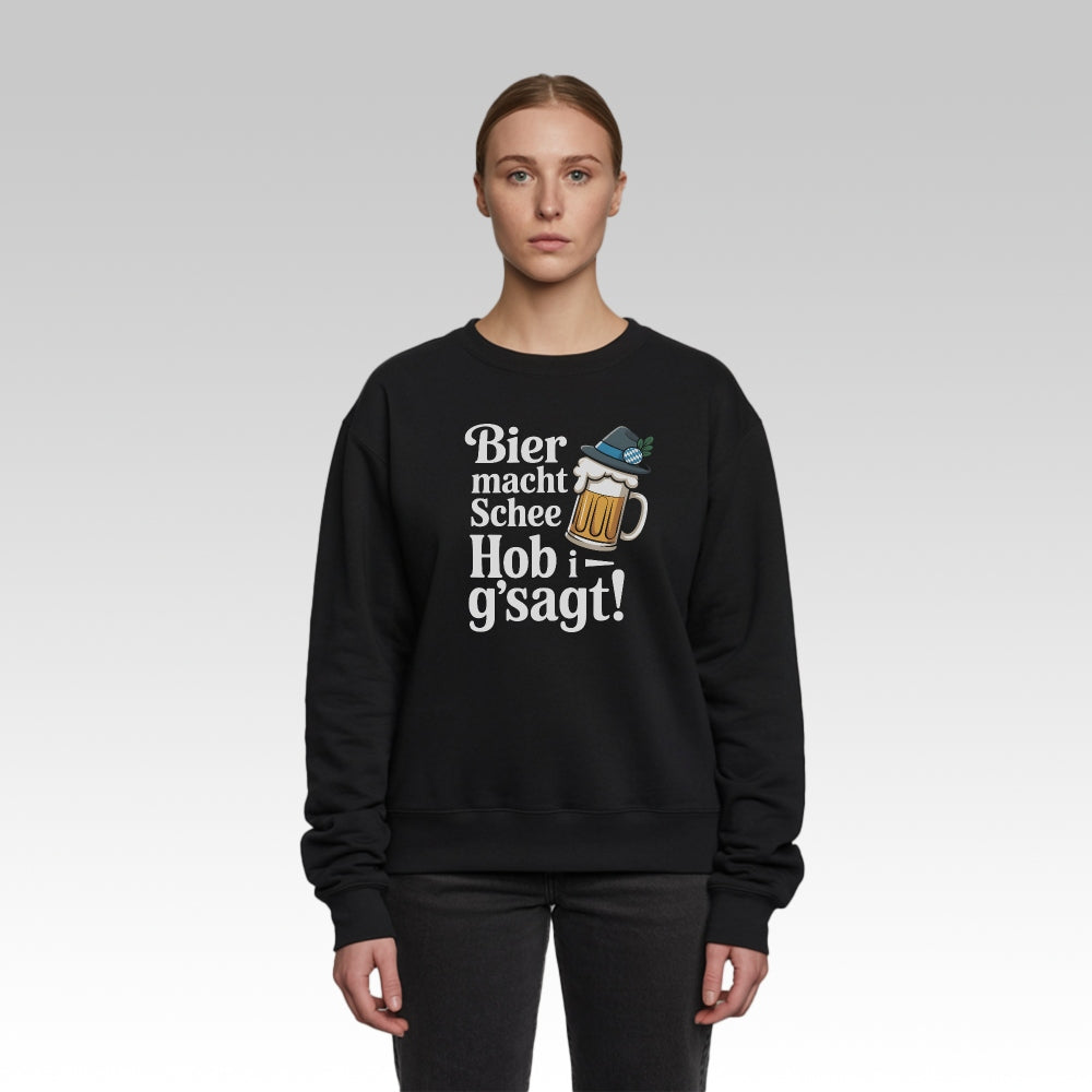 BIER MACHT SCHEE - Premium Sweatshirt