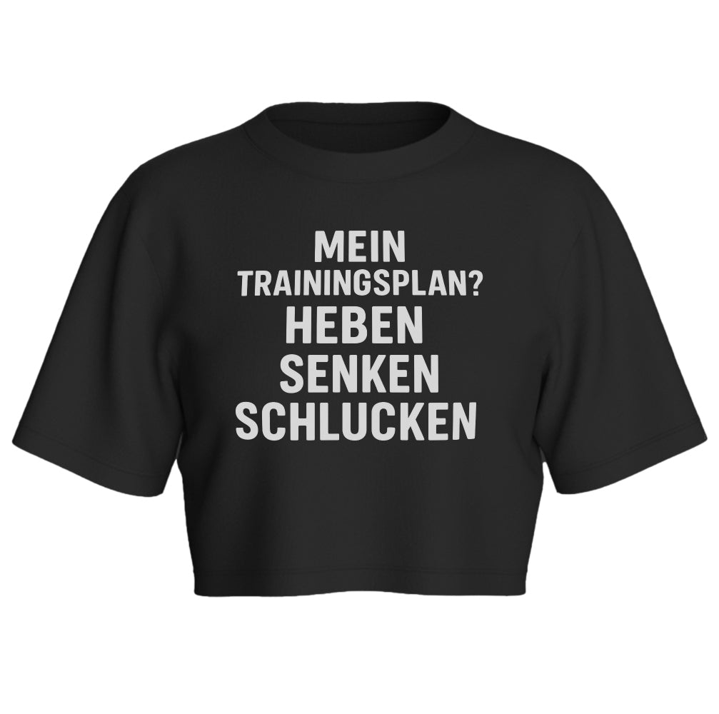 TRAININGSPLAN - Oversize Crop-Top