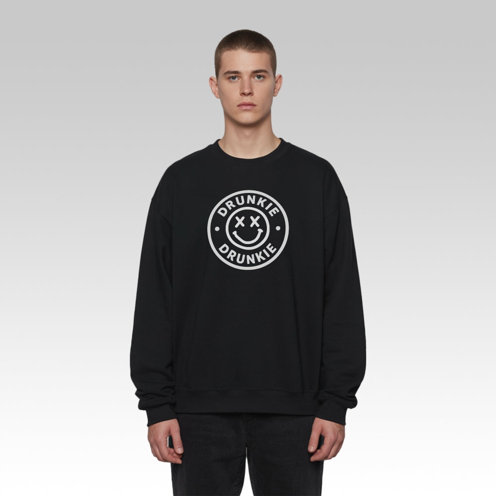 DRUNKIE BADGE - Premium Sweatshirt