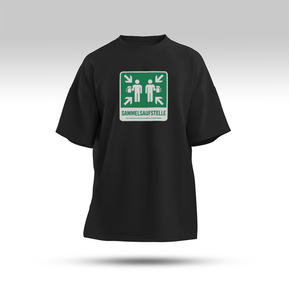 SAMMELSAUFSTELLE - Oversize T-Shirt
