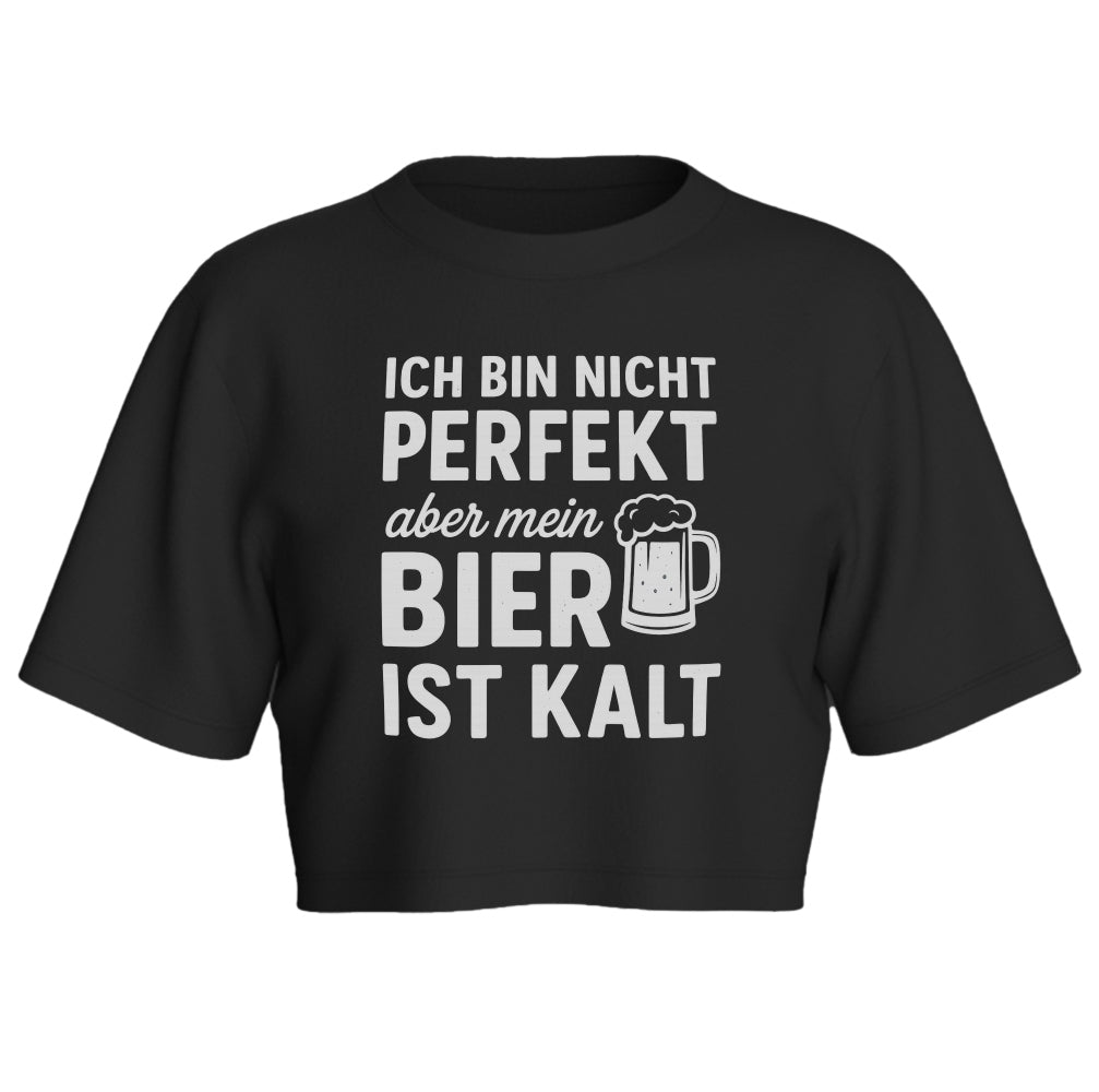 KALTES BIER - Oversize Crop-Top