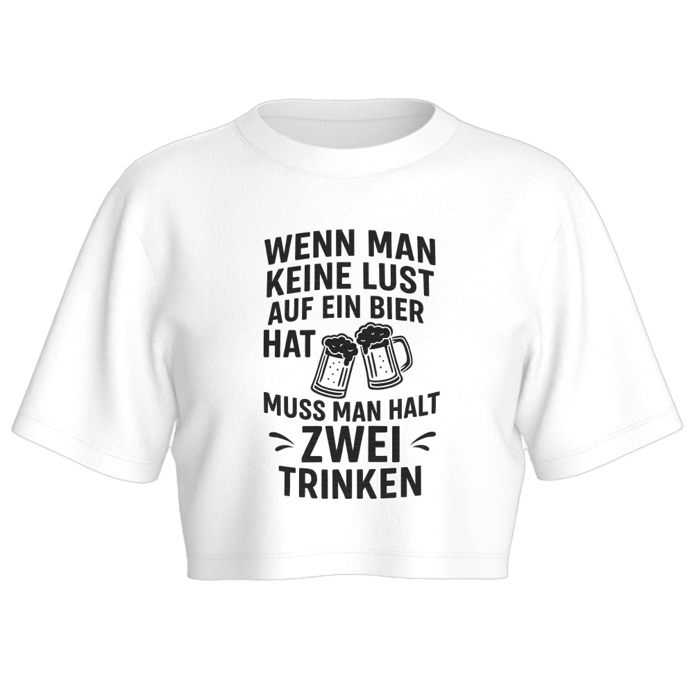 TRINK ZWEI - Oversize Crop-Top